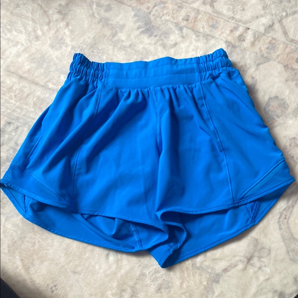Blue Women's Athletic Shorts